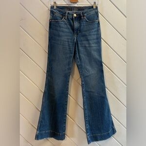 WRANGLER Retro High Rise Trouser Bootcut Jeans